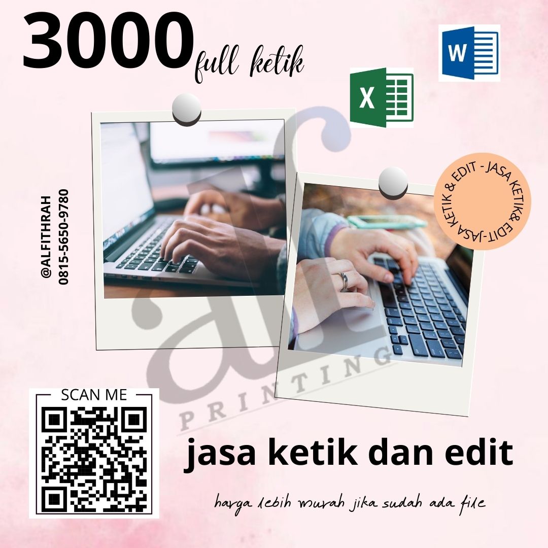 Jasa Ketik & Edit Dokumen